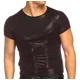 thumbnail image 3 of Camiseta De Charol Brilloso Hombre Traje Bar Club Nocturno, 3 of 5