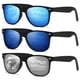 thumbnail image 1 of DEMIKOS Gafas de sol polarizadas para hombre y mujer, lentes de espejo retro de moda para conducir, pescar, protección UV400, 1 of 1