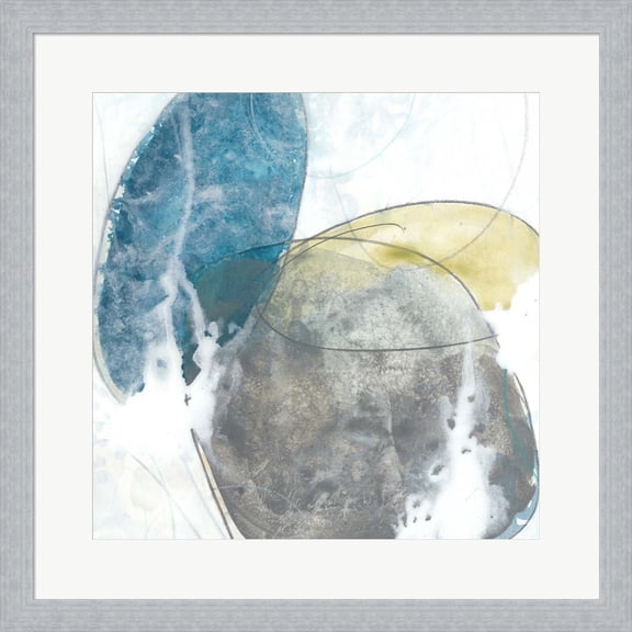 Great Art Now Stone Sweep II by June Erica Vess Framed Wall Art 20"W x 20"H