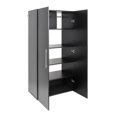 thumbnail image 2 of Prepac HangUps Large Storage Cabinet - Immaculate Black 36" Cabinet with Storage Shelves and Doors; Ideal for Bin and General Storage Solutions, 2 of 8