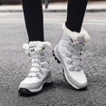 thumbnail image 5 of Botas de nieve para mujer más zapatos de algodón informales cálidos de terciopelo para exteriores Frs913, 5 of 5