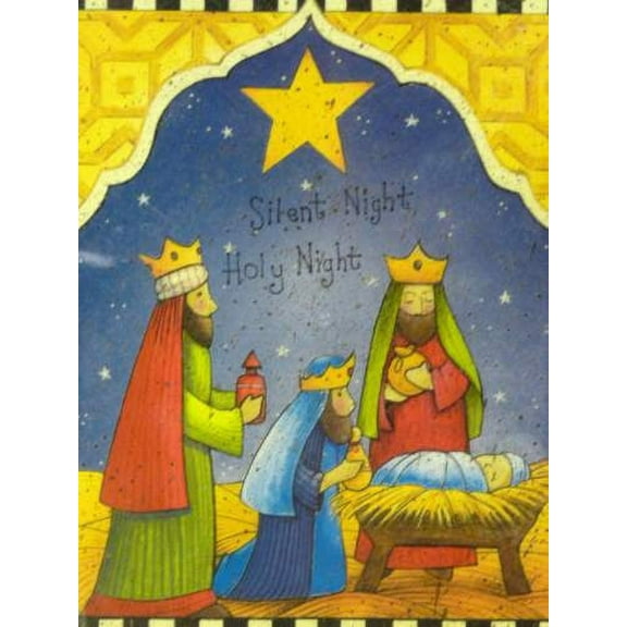Trimmerry Silent Night Holy Night Christian Christmas Cards Wisemen & Jesus