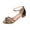 Black, variant on BADHUB Womens Low Block Chunky Heels Sandals Sparkly Rhinestone Open Toe Ankle Strap Dress Sandals Shoes Party Wedding Black 37