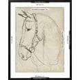 thumbnail image 5 of Art.com Horse in Bridle Sketch II Art Print by Jennifer Parker, Black Frame Wall Art, 23" x 29", 5 of 5