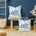 thumbnail image 2 of Chinoiserie Pillow Covers 18x18 Set of 2,Blue and White Pillow Covers Outdoor Decorative Linen Pillow Covers for Couch Bed Sofa Cushion Farmhouse Pillowcases, 2 of 6