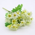 thumbnail image 2 of LHWEN Daisy Wildflower Bouquet 11.81 Tall 6 Colors Rayon Flowers Indoor and Outdoor Decoration Home Office Garden Yard Landscaping Projects Low Maintenance, 2 of 4