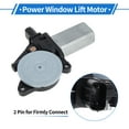 thumbnail image 4 of Unique Bargains Left Rear Power Window Regulator Lift Motor for Honda Accord Sedan 2008-2012 No.742833/72750TA0A01 2 Pin Car Window Glass Lift Motor, 4 of 8