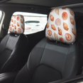 thumbnail image 4 of 2 PCS Car Headrest Cover, Conch Shell No.J936 Soft Car Seat Head Rest Cover Protector Interior Car Accessories Seat Covers for Cars Truck Auto Only Covers, 4 of 8