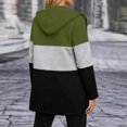 thumbnail image 4 of MaFYtyTPR Women's Color Block Hoodies Zip Up Long Sleeve Hooded Sweatshirts Loose Fit Casual Coat with Pockets, 4 of 6
