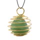 thumbnail image 1 of Beads Colgantes Joyería Piedra Piedra Preciosa Collar Espiral Jaula Redondo Cristal Bead Collares y Colgantes, 1 of 1