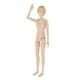 thumbnail image 2 of Muñeca BJD desnuda, cuerpo sin pintar, ojos 3D realistas, accesorio para hacer piel blanca dorado, 2 of 9