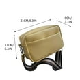 thumbnail image 3 of Rvasteizo One Shoulder Crossbody Bag Leather Large Capacity Multi Compartment Women Bag, 3 of 3
