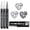 3PCS Silver, Laser Silver & Black Silver, variant on Pagather 3Pcs Chrome Paint Markers, Silver Permanent Mirror Liquid Chrome Pens for Plastic, Metal, Model, Jewelry, Wheel Painting, Touch Up & Repair Kit, DIY Art Projects