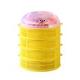 thumbnail image 2 of Xihbxyly Artículos en liquidación para mujeres Funda para verduras ahuecada apilada con tapa Funda multifuncional para restos de comida en la mesa Funda para verduras de verano a prueba de moscas e i, 2 of 2