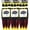 #T1B/M OMBRE OFF BLACK/MAROON, variant on 10 Pack Value Deal - 3X TRIO #T27/613 Pre Stretched Braiding Hair 28Inch