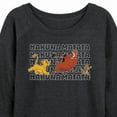 thumbnail image 3 of The Lion King - Hakuna Matata Outlined Words - Women's Lightweight French Terry Long Sleeve Shirt, 3 of 5