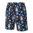 thumbnail image 5 of Naloa Space Dog Men's Beach Shorts, Surfing shorts, Swim trunks, Quick Dry Swim Trunks for Surfing Beach Fun - X-Large, 5 of 9