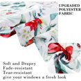thumbnail image 6 of Christmas Kitchen Curtains and Valance Set of 3, Xmas Holly Red Berry Kitchen Window Tier Curtains Farmhouse Window Valances Rod Pocket Panels for Winter Christmas Holiday Home Decor, 6 of 6