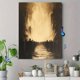 thumbnail image 4 of Qisvanset Framed Canvas Wall Art, 12x16 Inch Fiery Furnace Daniel Modern Bible Sketch Art, 4 of 5