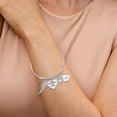 thumbnail image 4 of SUSHANG Mother'S Day Gift Bracelet Piece Mom Angel of Heart A Bracelet Lettering My Wing Bracelet Family Dad Bracelets, 4 of 9
