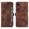 thumbnail image 3 of Mantto Case Compatible with iPhone XR, Luxury PU Leather Wallet Case with RFID Blocking Card Holder Kickstand Magnetic Closure Flip Slide Slot Case For iPhone XR,Brown, 3 of 14