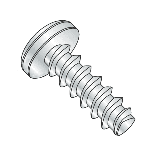 8-32 x 3/4" Full Trilobe Thread Forming Screws / Phillips / Pan Head / Steel / Zinc Plating (Quantity: 7500 pcs)