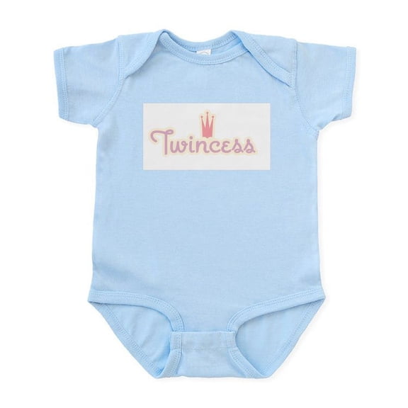 CafePress - Twincess Infant Bodysuit - Baby Light Bodysuit, Size Newborn - 24 Months