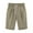 Khaki, variant on 50% off Clearance!Summer Fashion Plus Size Bermuda shorts for Women Solid Color Temperament