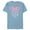 Ocean Blue, variant on Disney Minnie Mouse Pink Gradient Easter Egg - Short Sleeve Blended T-Shirt for Adults - Customized-Navy Heather