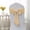 Beige, variant on Christmas Decor New Ties-Free Bow Elastic Chair Back Decoration Hotel Banquet Thickened Elastic Chair Back Flower Ties Chair Cover Decoration Purples