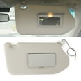 thumbnail image 1 of Right Sun Visor Gray For 13-18 Pathfinder 14-17 Infiniti QX60 w/ Lamp, 1 of 10