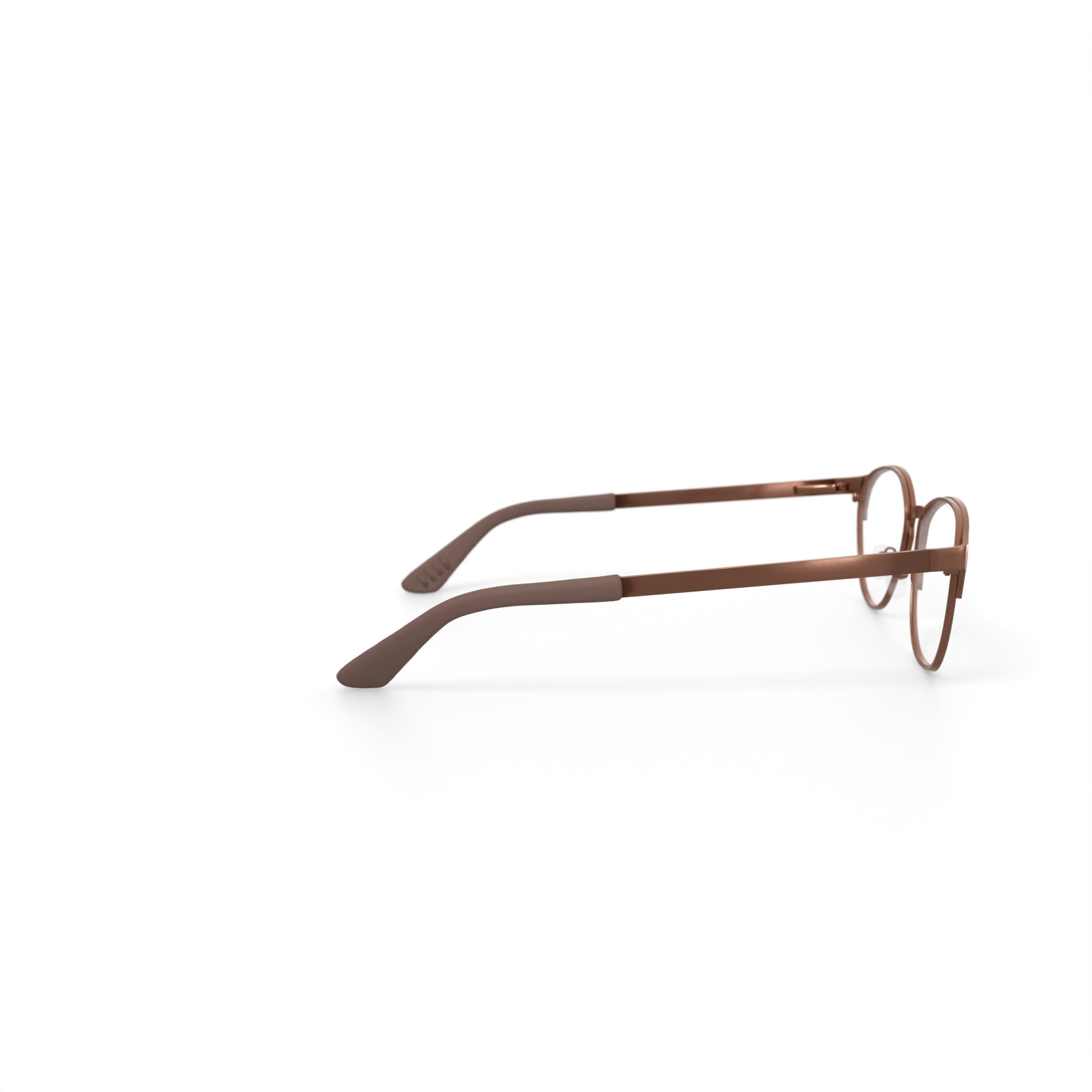 Jonas Paul Youth Solomon/Sophie Round Prescription Eyeglasses with Case, Gold