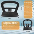 thumbnail image 2 of 4 Pieces Ultra Strong Suction Cups Car Body Dent Removal Kit for Lifting Tablet, Computer and Laptop Screens (2 Big 2 Small), 2 of 5