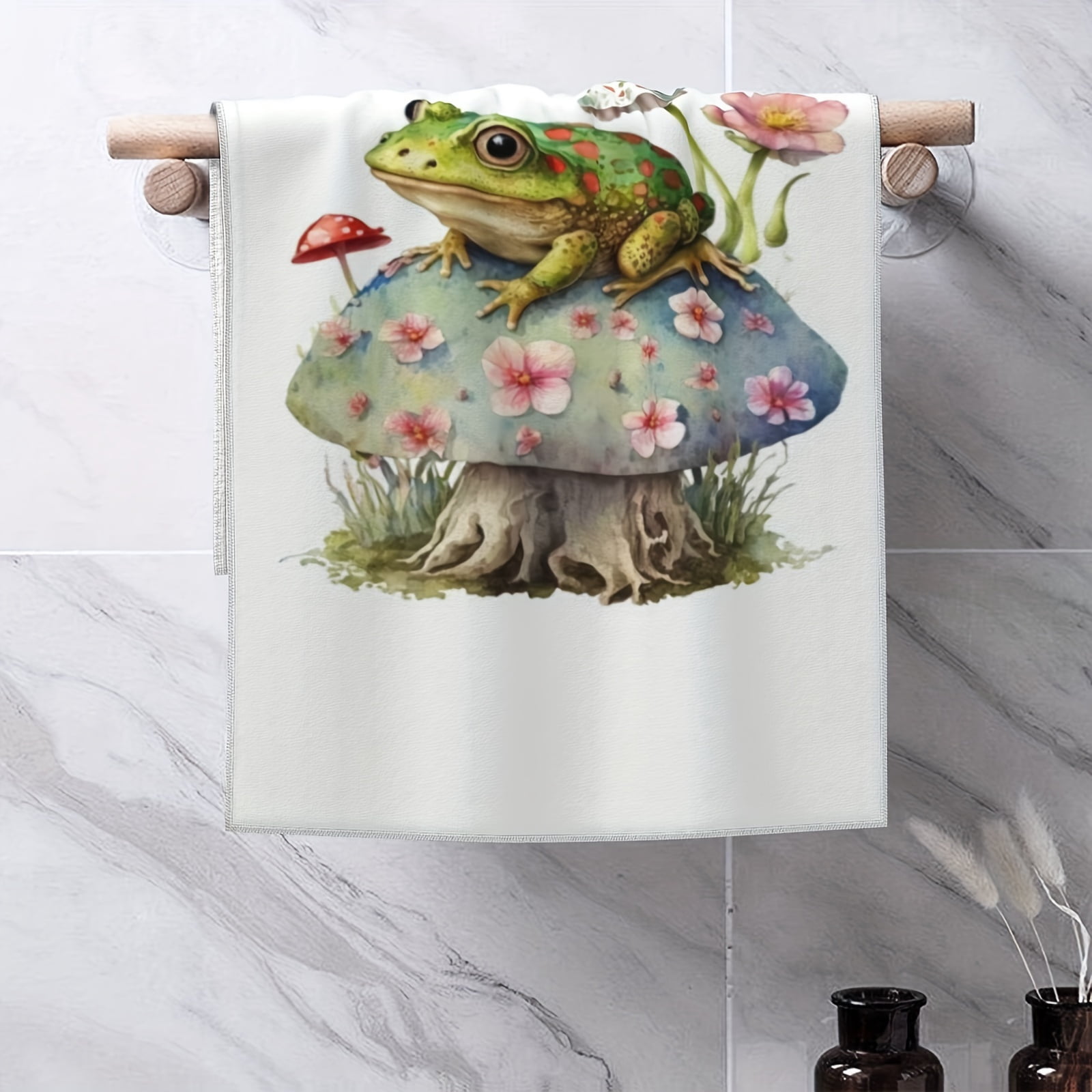 2pcs sunflower scouring pad, kitchen sunshine sunflower dish towel, kitchen decoration tea towel absorbent dishcloth hand towel housewarming gift, suitable for new home kitchen home decoration