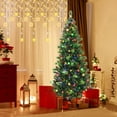 thumbnail image 3 of Patiojoy 7 FT Artificial Christmas Tree Pre-lit Xmas Tree with 974 Branch Tips Pine Needles 400 Multi-Color & Warm-White LED Lights, 3 of 9