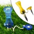 thumbnail image 1 of 3'' golf professional tees Ball Holder degree Rotation Unbreakable for Practicing Accessories Golfer Hitting Beginner - yellow, 1 of 10