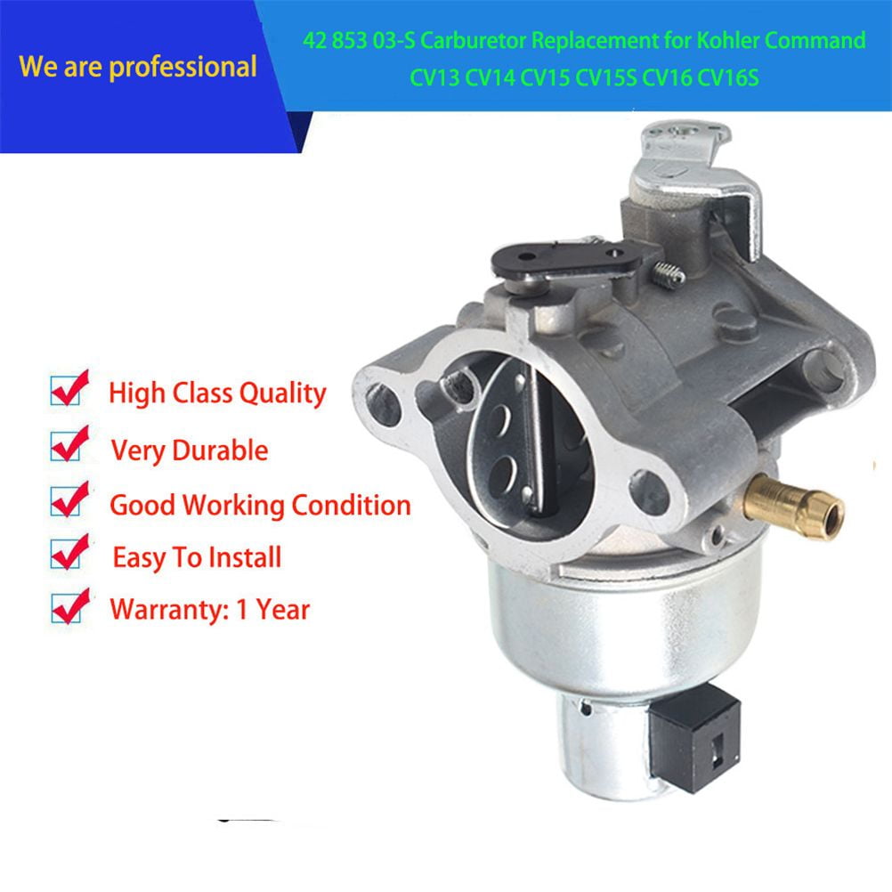 42 853 03-S Carburetor for Kohler Command CV13 CV14 CV15 CV15S CV16 CV16S Engine John Deere Craftsman Lawn Mower Part 12 853 94-S