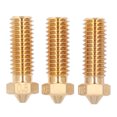 thumbnail image 2 of 3Pcs Volcano Nozzle Kit Set Brass Extra Extruder Nozzles High Speed  Nozzle 1.75mm Filament for 3D Printer Extruder, 2 of 8