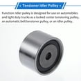 thumbnail image 4 of Unique Bargains 1 Pc Drive Belt Idler Pulley for Toyota Sienna 1998-2006,for Toyota Highlander 2001-2010 Iron Silver Tone Serpentine Tensioner Pulley Idler, 4 of 7