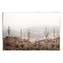 Stupell Industries Cacti Overlooking Desert Nature Photography Unframed Art Print Wall Art, 15 x 10
