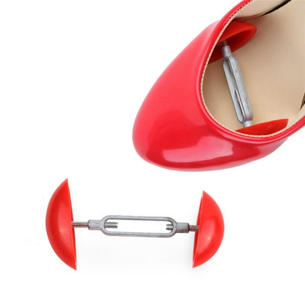 SUPERHOMUSE 2Pcs Adjustable Width Shoe Boot Stretcher Men Women Size Shaper Sneakers Expander