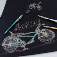 thumbnail image 2 of Pentel Arts Slicci Metallic Bolígrafo De Gel Con Punta De Aguja De 0,8 Mm, Colores Surtidos, Paquete De 8 (Bg208Bp8M), 2 of 3