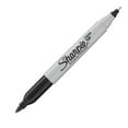thumbnail image 4 of Sharpie Twin Tip Permanent Marker, Fine and Ultra Fine Tips, Black, 1 Count, 4 of 5