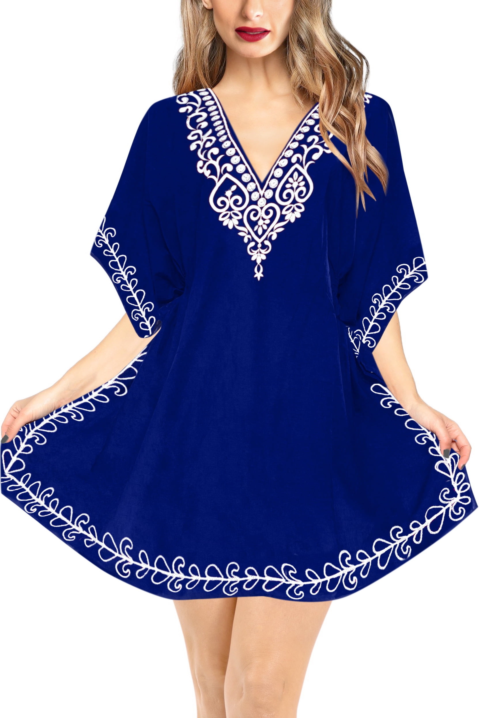 LA LEELA Women's Swimwear Cover-up 