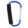 thumbnail image 2 of Lightweight Durable Carabiner Spring Keyring - 9mm blue, 2 of 8