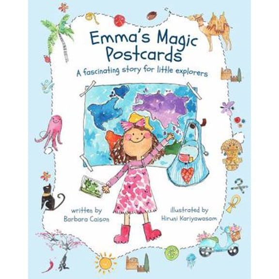 Pre-Owned Emma's Magic Postcards: A fascinating story for little explorers (Paperback) 1737687712 9781737687719