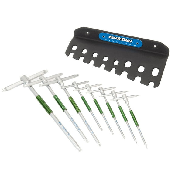 Park Tool THT-1 Sliding T-Handle Torx Wrench Set Torx Wrench Set Blue/Silver THT-1