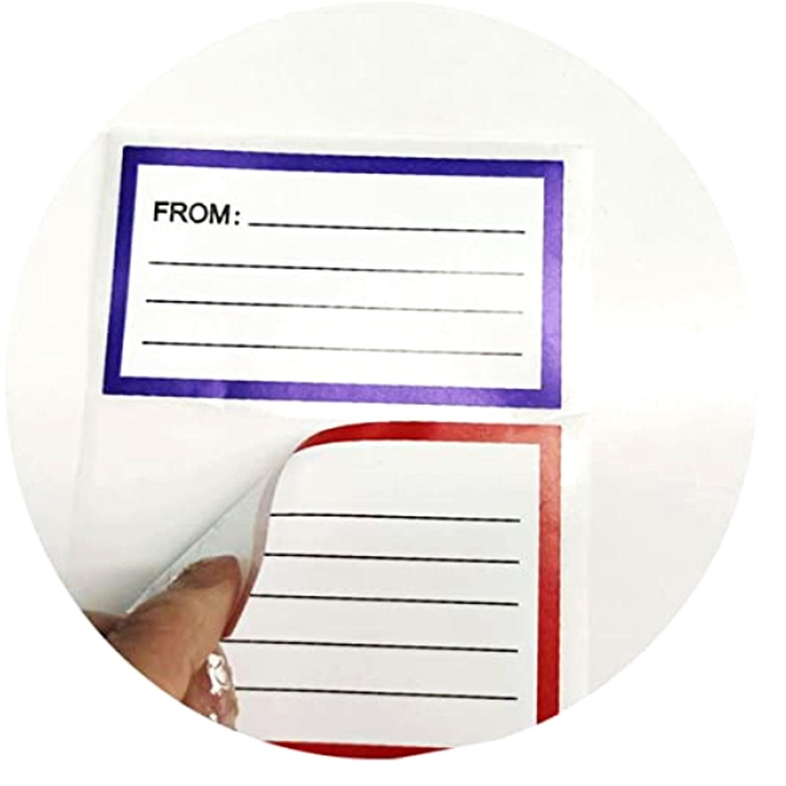 50/100/240 Sheets from/to Address Mailing Labels for Office Mail Address Label Sticker Mail Shipping Labels