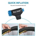 thumbnail image 3 of Bike Pump,Co2 Pump Alloy Tire Alloy Tire Tube Bike Tire Pump Inflator Mountain Road Tube Pressure Hand Mountain Road Bike Inflation Portable Pump Pressure Hand Pump Super Tire Inflation, 3 of 7