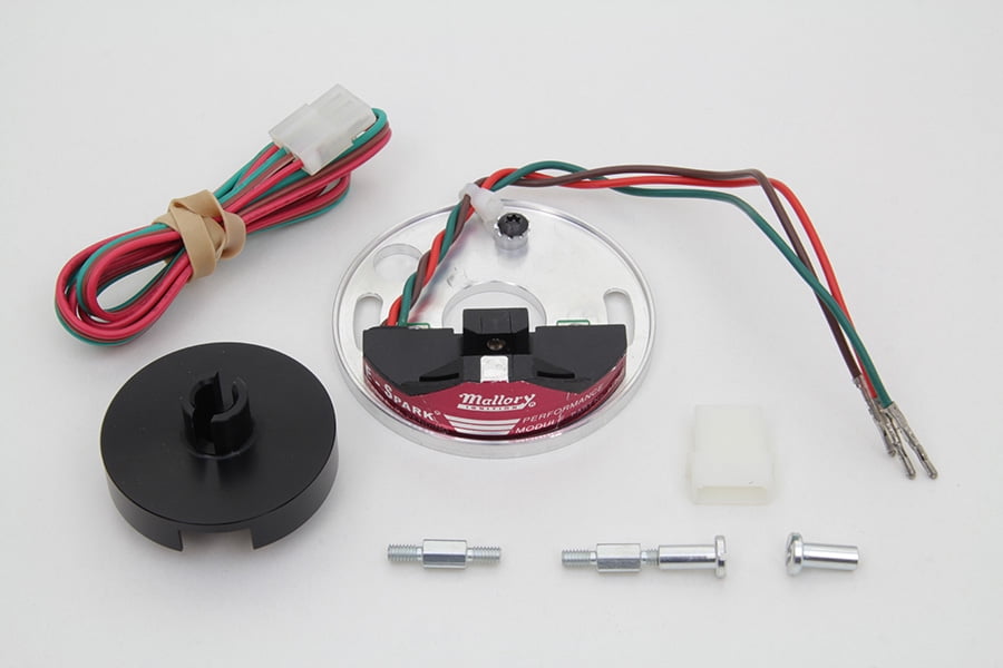 Mallory Ignition Plate,for Harley Davidson,by VTwin